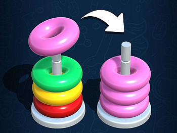 Color Hoop Stack – Sort Puzzle